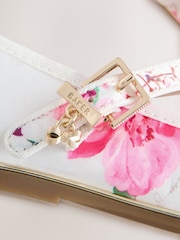 Baker by Ted Baker Floral Satin Mary Jane Occasion Shoes - Image 4 of 7