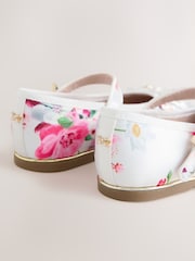 Baker by Ted Baker Floral Satin Mary Jane Occasion Shoes - Image 6 of 7