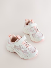 Baker by Ted Baker Pink Sporty Mesh Chunky Trainers - Billede 1 af 5