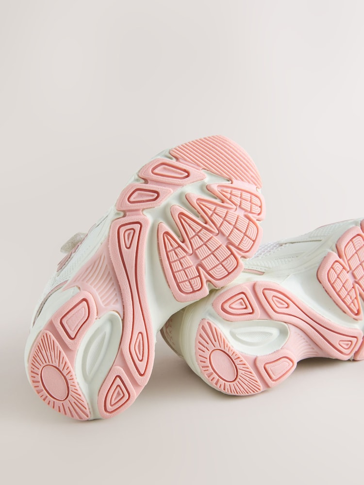 Baker by Ted Baker Pink Sporty Mesh Chunky Trainers - Billede 5 af 5
