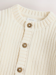 Yellow My Sunshine Knitted Embroidered Baby Cardigan - Image 7 of 7