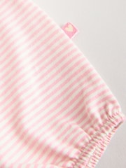 Pink Character All Over Printed Button Through Jersey Baby Rompers 4 Pack - Image 12 of 14