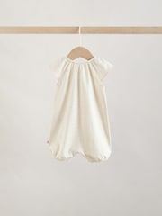 Pink Character All Over Printed Button Through Jersey Baby Rompers 4 Pack - Image 7 of 14