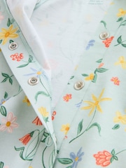 Yellow and Blue Floral Fairy Mouse 4 Pack Jersey Baby Rompers 4 Pack - Image 12 of 14