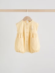 Yellow Floral Button Through 3 Pack Baby Rompers - Image 2 of 13