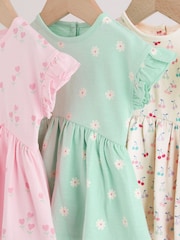 Rosa hjertetrykk - Jersey sparkebukser 3 -pakke - Bilde 8 av 11