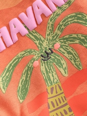 Orange Palm Tree Short Sleeve T-Shirt (3mths-7yrs) - Image 6 of 8