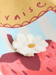 Ochre Yellow Strawberry Short Sleeve T-Shirt (3mths-7yrs) - Image 6 of 7