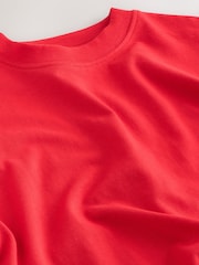 Red Relaxed Fit Short Sleeve T-Shirt (3-16yrs) - Image 3 of 4