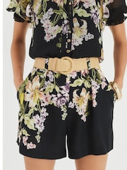 River Island Black Floral Blouse - Image 4 of 4