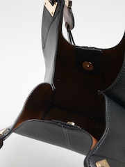 River Island Black Soft Pinch Slouch Bag - Image 2 of 6