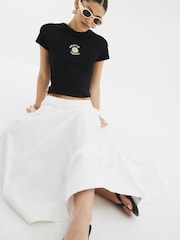River Island Beaded Daisy Baby T-Shirt - Bild 3 von 4