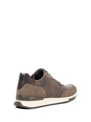 Dune London Green Thornbury Leather Trainers - Image 3 of 5