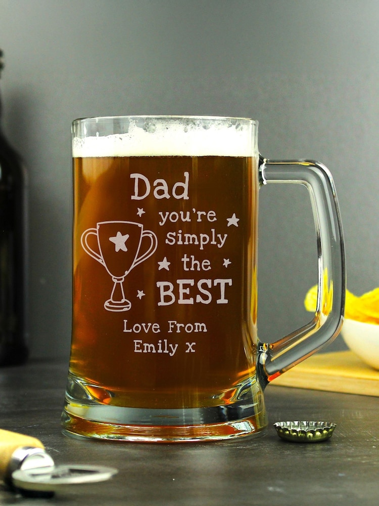 Personalised Simply The Best Pint Tankard Gift Set By PMC - Image 1 of 3