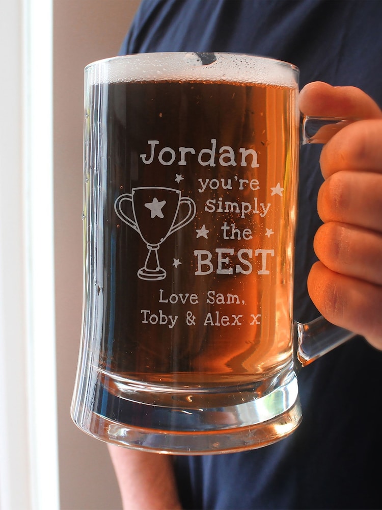 Personalised Simply The Best Pint Tankard Gift Set By PMC - Image 3 of 3