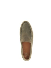 Dune London Green Buftonn White Sole Loafers - Image 3 of 4
