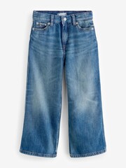 Tommy Hilfiger Blue Logo Embroidery Vintage Wash Faded Jeans - Image 5 of 5