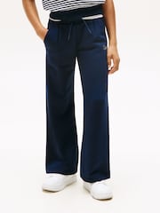 Tommy Hilfiger Blue Logo Drawstring Joggers - Image 1 of 5