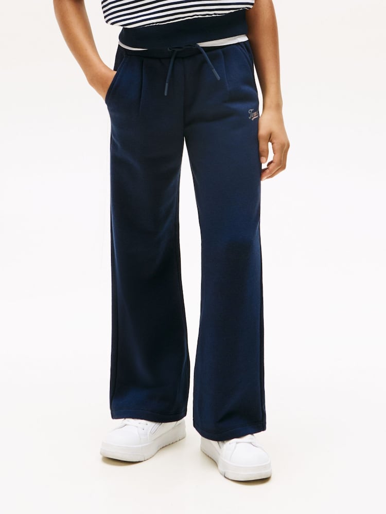 Tommy Hilfiger Blue Logo Drawstring Joggers - Image 1 of 5