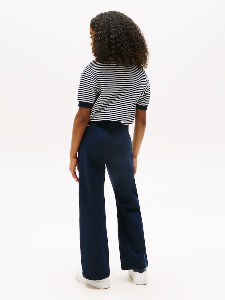 Tommy Hilfiger Blue Logo Drawstring Joggers - Image 2 of 5