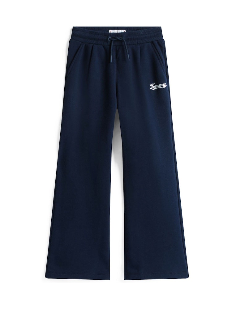 Tommy Hilfiger Blue Logo Drawstring Joggers - Image 5 of 5
