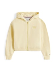 Tommy Hilfiger Yellow Relaxed Zip Thru Hoodie - Image 5 of 5