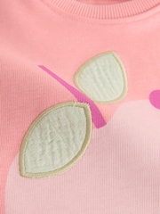 Pink Apple Short Sleeve T-Shirt and Shorts Set (3mths-7yrs) - Image 7 of 7