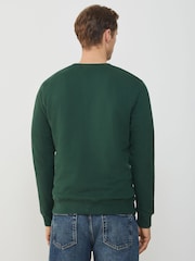Lyle & Scott Green Light Crew Neck Sweatshirt - Image 2 of 4