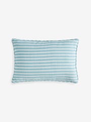 Blue 30 X 40cm Embellished Sardines Cushion - Image 2 of 2