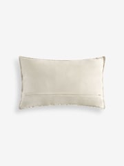 Neutral 30 X 40cm Embellished Chic Eye Cushion - Image 4 of 4