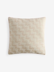 وسادة جاكار بنقشة متعرجة Zig Zag مقاس ‎50×50 سم - صورة 3 من 4