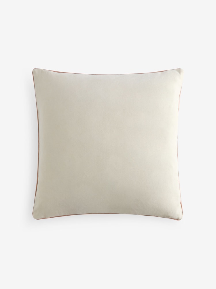 وسادة جاكار بنقشة متعرجة Zig Zag مقاس ‎50×50 سم - صورة 4 من 4