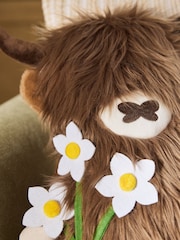 3D Spring Hamish The Highland Cow Cushion - תמונה 2 מתוך 4