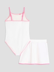 River Island Girls Orchid Placement Swim Set - Bild 2 von 5