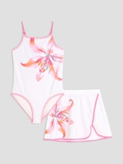 River Island Girls Orchid Placement Swim Set - Bild 3 von 5