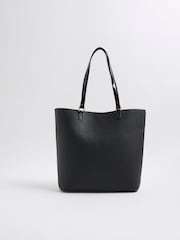 River Island Girls Heart Lock Pocket Shopper Bag - Imagen 2 de 5