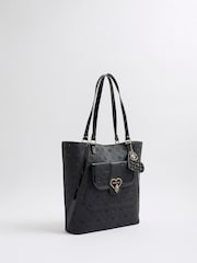 River Island Girls Heart Lock Pocket Shopper Bag - Imagen 3 de 5
