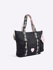 River Island Girls Nylon Script Shopper Bag - Bild 4 von 6