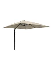 Pacific Champagne Glow Challenger T2 3m Square Free Arm Parasol - Image 3 of 6