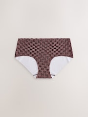 أسود/شكل حيواني - حزمة من 7 قطع سروال داخلي مريح بدون حواف مرئية - صورة 2 من 10