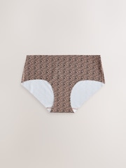 أسود/شكل حيواني - حزمة من 7 قطع سروال داخلي مريح بدون حواف مرئية - صورة 8 من 10