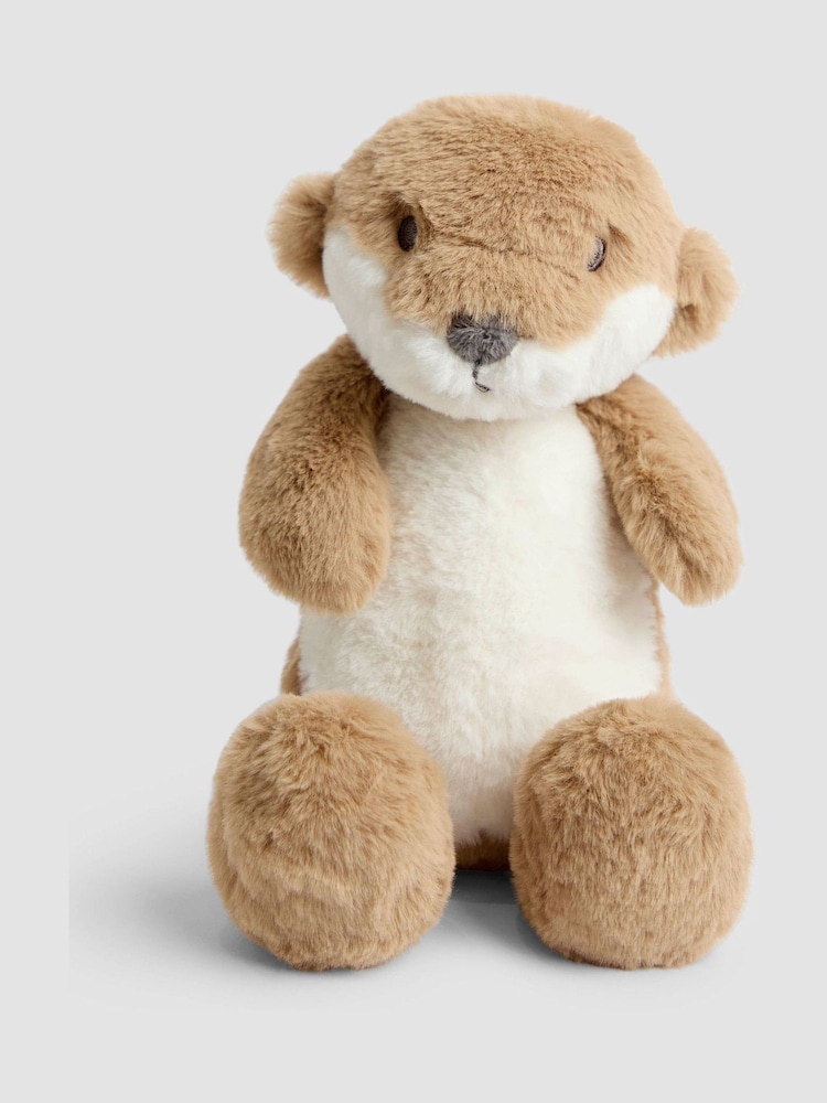 JoJo Maman Bébé Otis Otter Soft Toy Plushie - Medium - Image 2 of 2
