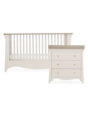 Cuddleco Cream 2 Piece Cashmere Clara Nursery Furniture Set - Image 4 of 5