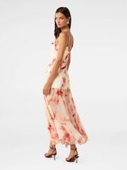 Forever New Cream Luca Dropped Waist Maxi Dress - Image 2 of 5
