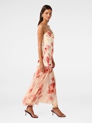 Forever New Cream Luca Dropped Waist Maxi Dress - Image 4 of 5