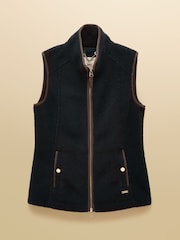 Joules Borg Heritage Navy Fleece Gilet - Image 12 of 12