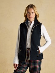 Joules Borg Heritage Navy Fleece Gilet - Image 5 of 11