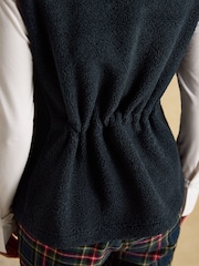 Joules Borg Heritage Navy Fleece Gilet - Image 8 of 11