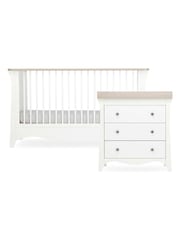 Cuddleco White 2 Piece Cashmere Clara Nursery Furniture Set - Image 4 of 5