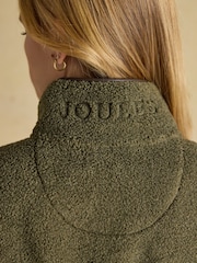 Joules Borg Heritage Green Fleece Gilet - Image 12 of 14